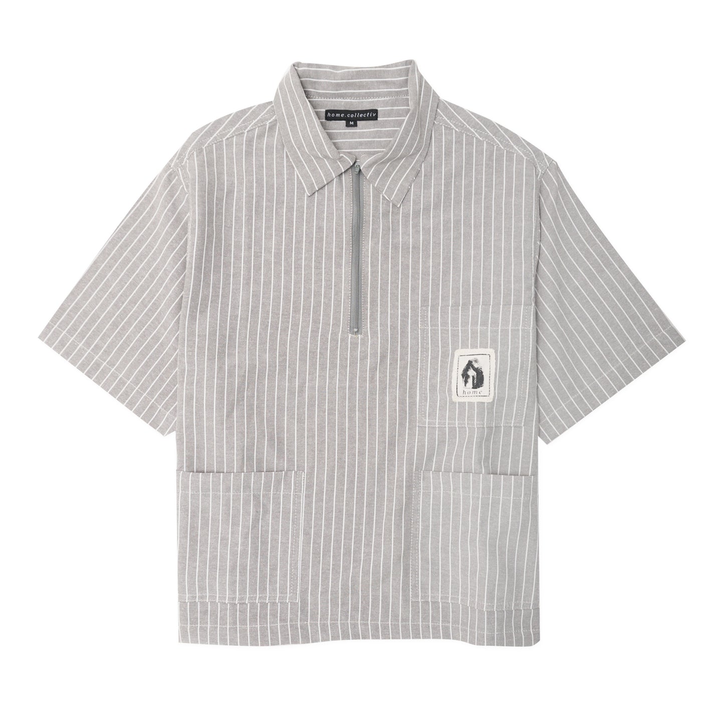 Quarter Zip Shirt in Linen