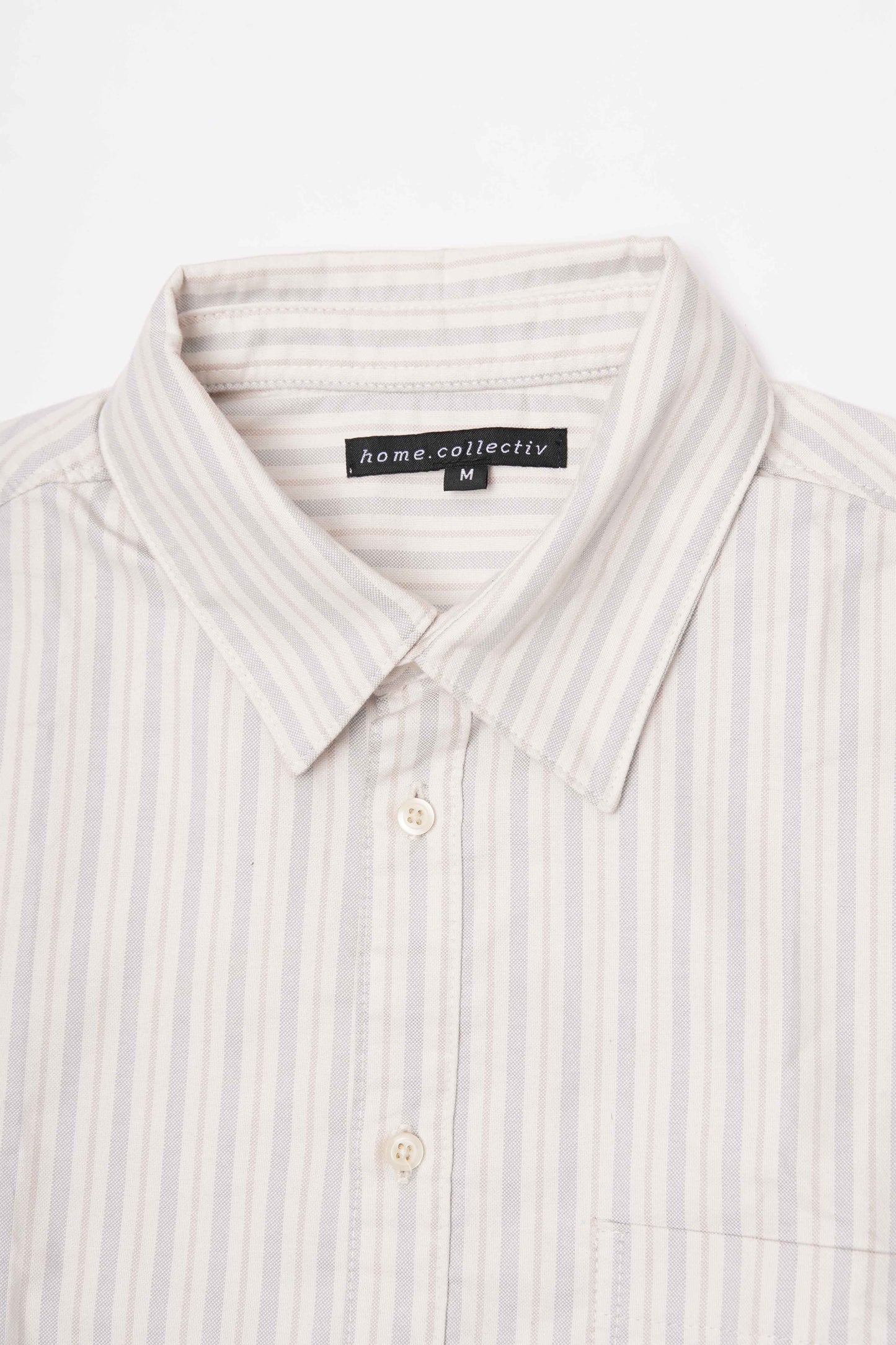 "Broken Pencil" Oxford Shirting