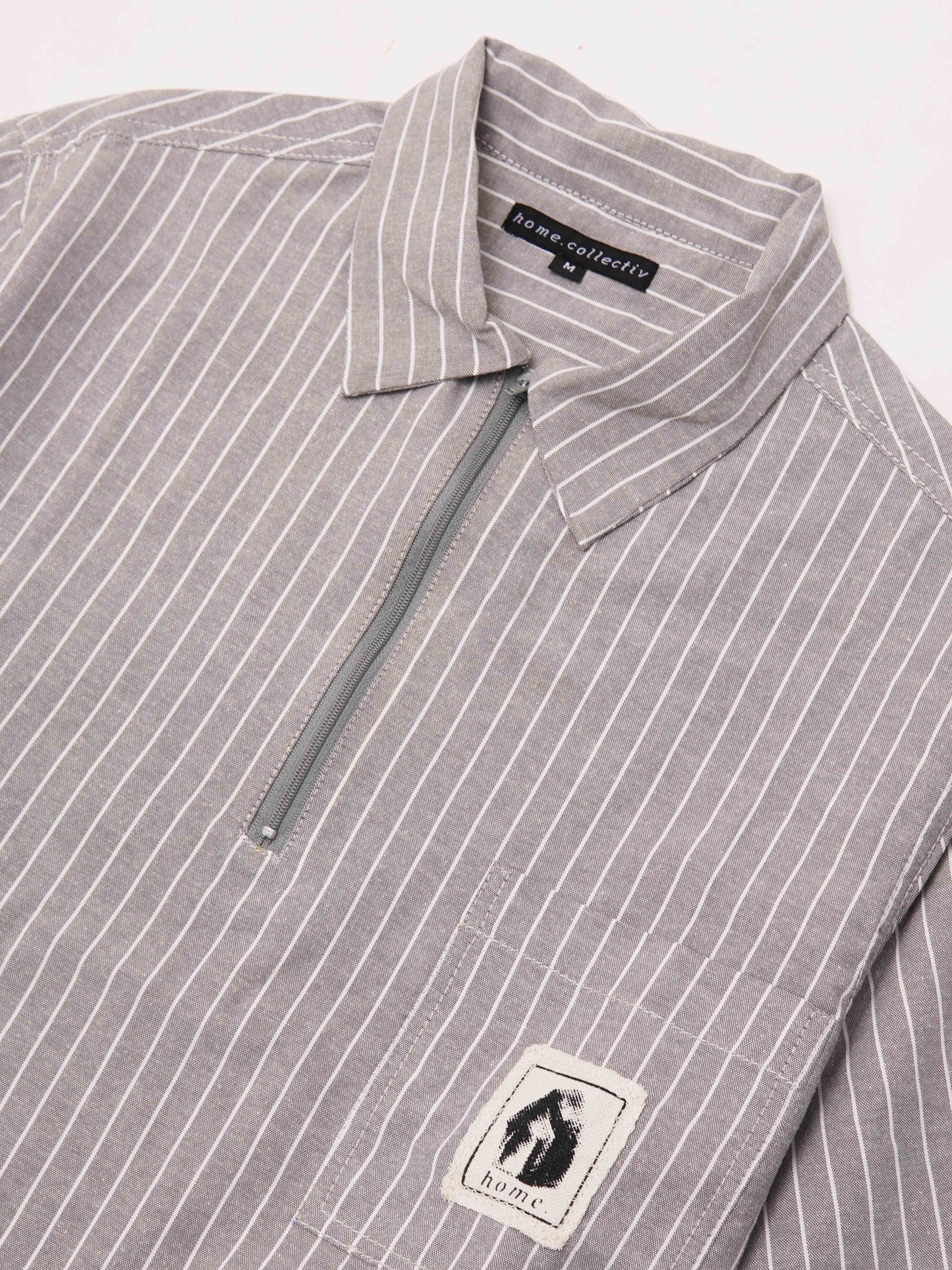 Quarter Zip Shirt in Linen