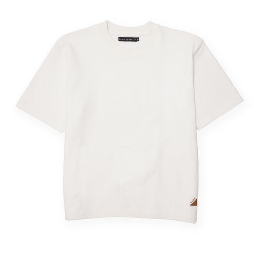 Darted Hem Shirt in White