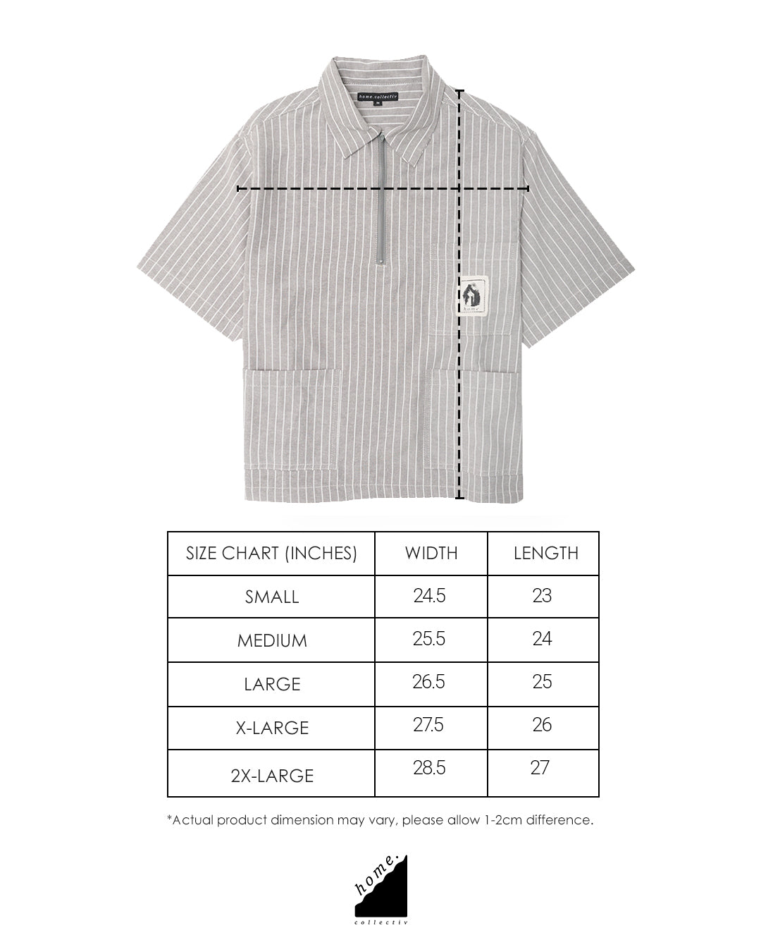 Quarter Zip Shirt in Linen